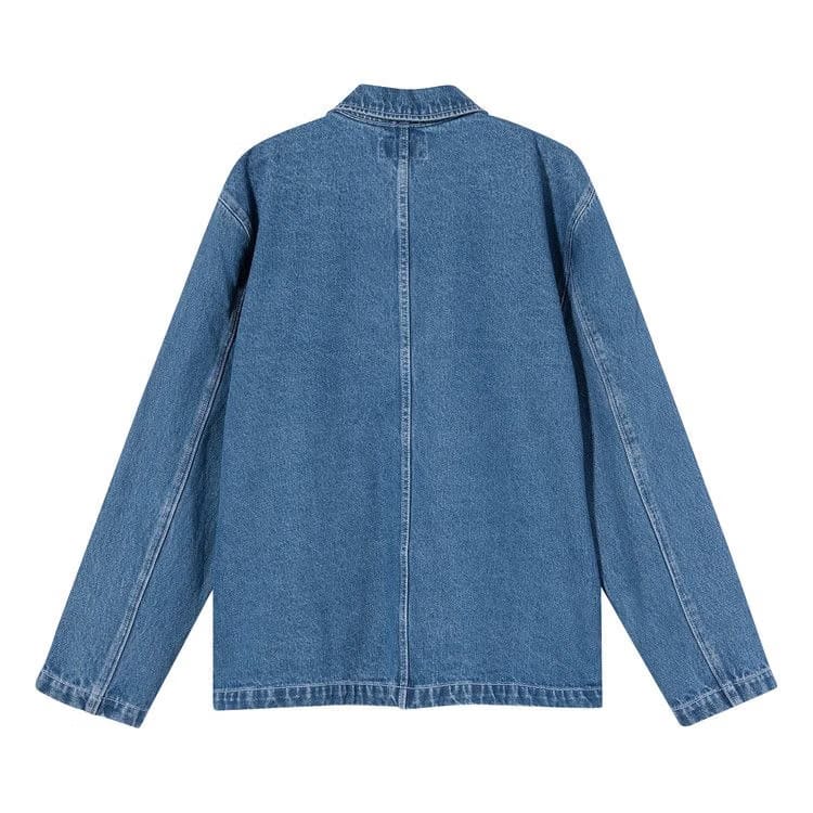 Stussy Denim Chore Jacket Blue
