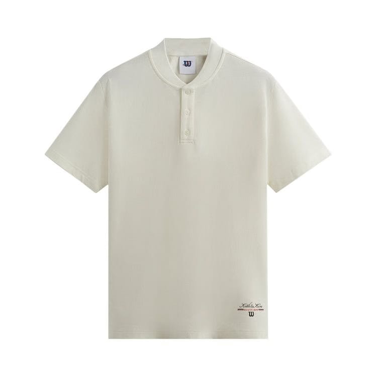 Kith For Wilson Pique Pearson Henley Pullover Cloud