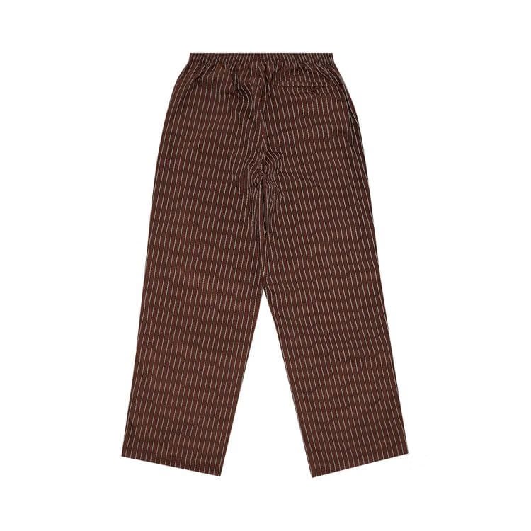 Supreme Reflective Pinstripe Track Pant Brown