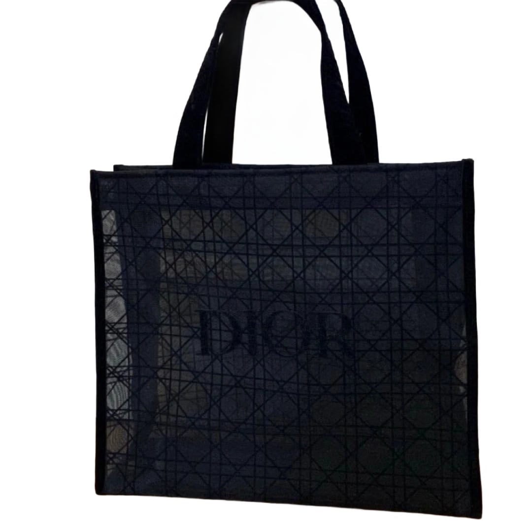 Dior Mesh Tote Bag - Black – image 4 of 5 Dior Mesh Tote Bag - Black – image 4 of 5