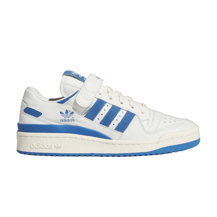 Forum 84 Low White Trace Royal