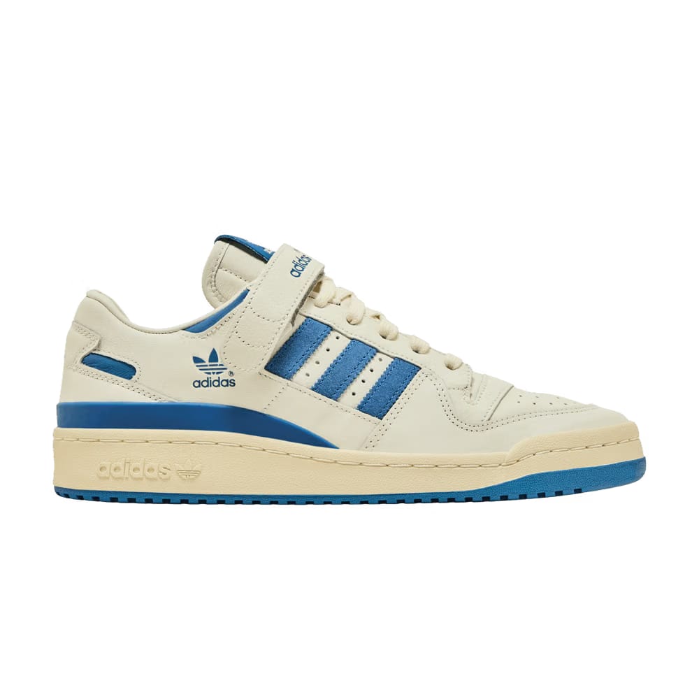 Forum 84 Low White Trace Royal