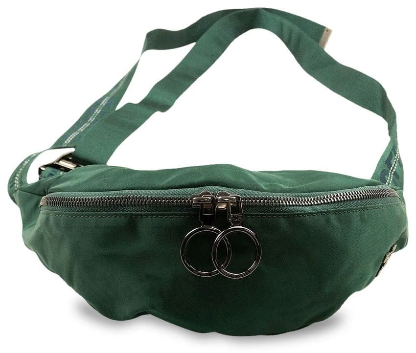 Off-White Nylon Fanny Pack Teal