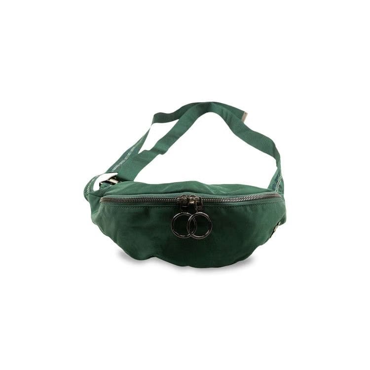 Off-White Nylon Fanny Pack Teal