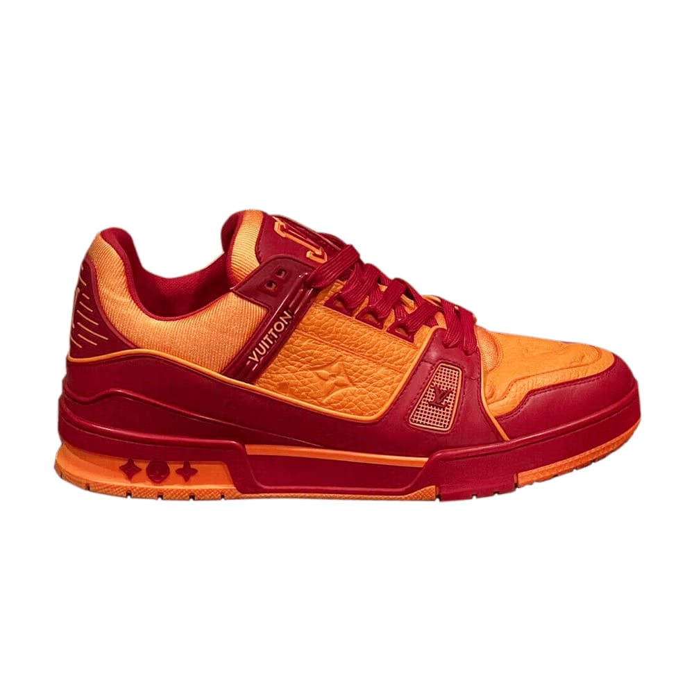 Louis Vuitton Trainer Bordeaux Red