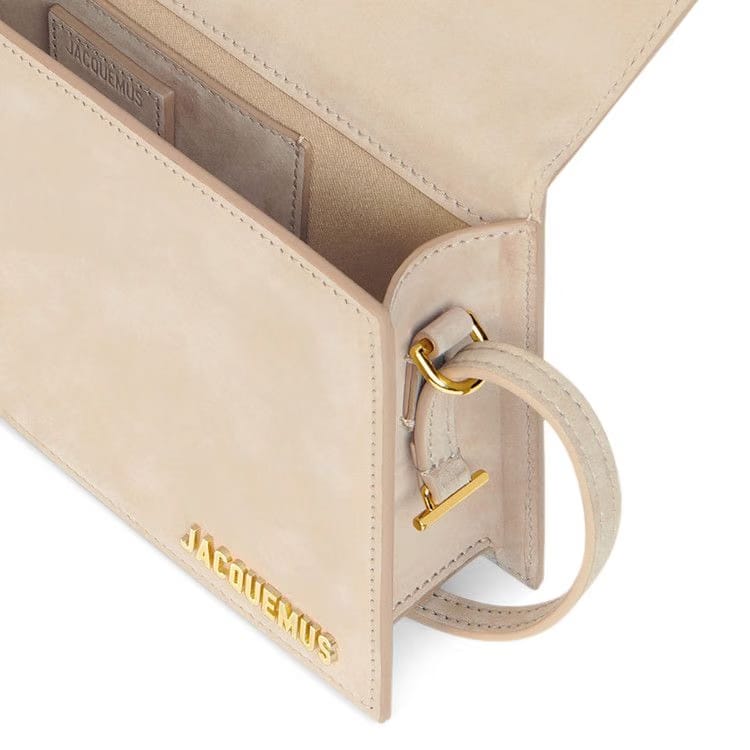 Jacquemus La Bambino Long Shoulder Bag Dark Beige