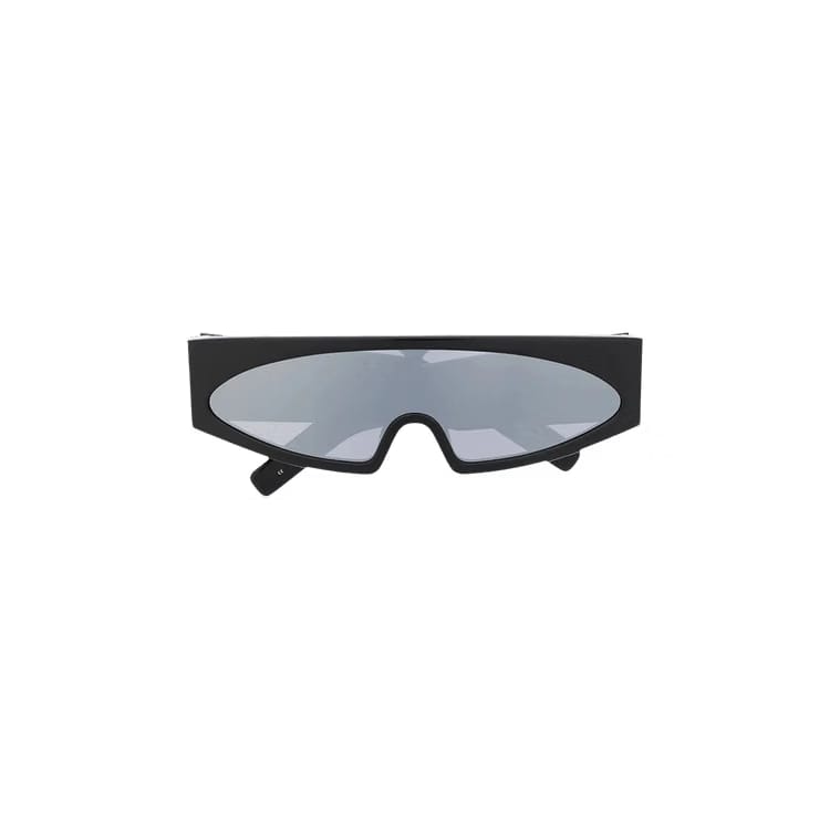 Rick Owens Gene Sunglasses Black/Silver
