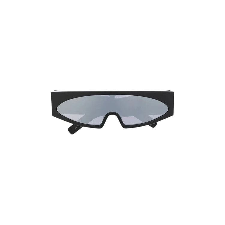 Rick Owens Gene Sunglasses Black/Silver