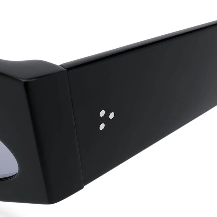 Rick Owens Gene Sunglasses Black/Silver