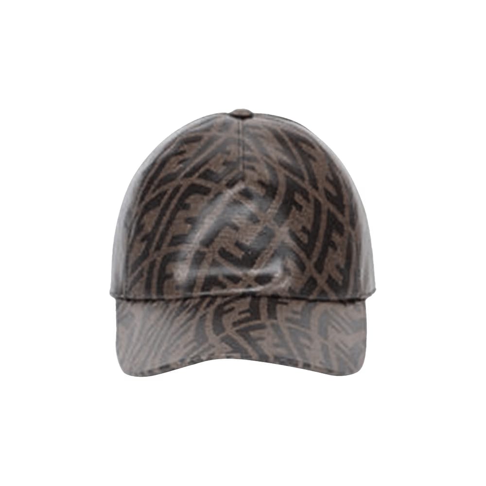 Fendi x Sarah Coleman Vertigo Logo Cap Tabacco
