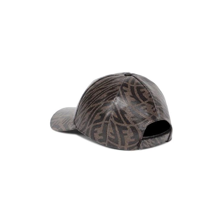 Fendi x Sarah Coleman Vertigo Logo Cap Tabacco