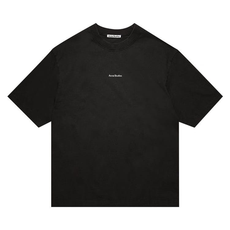 Acne Studios Reverse Logo T-Shirt Black