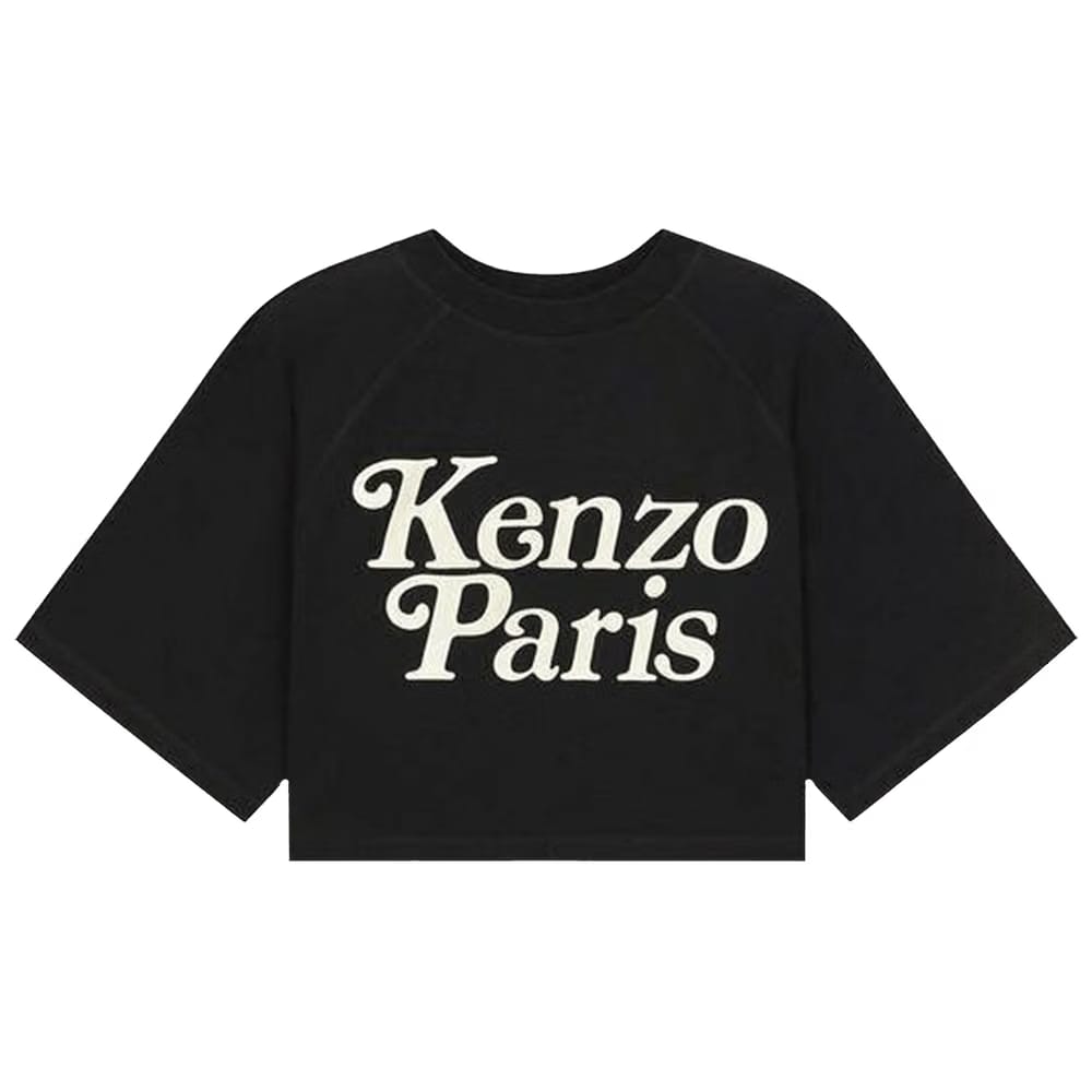 Kenzo x Verdy Boxy Cropped T-Shirt Black