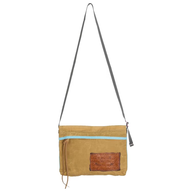 Acne Studios Sling Backpack Beige/Blue