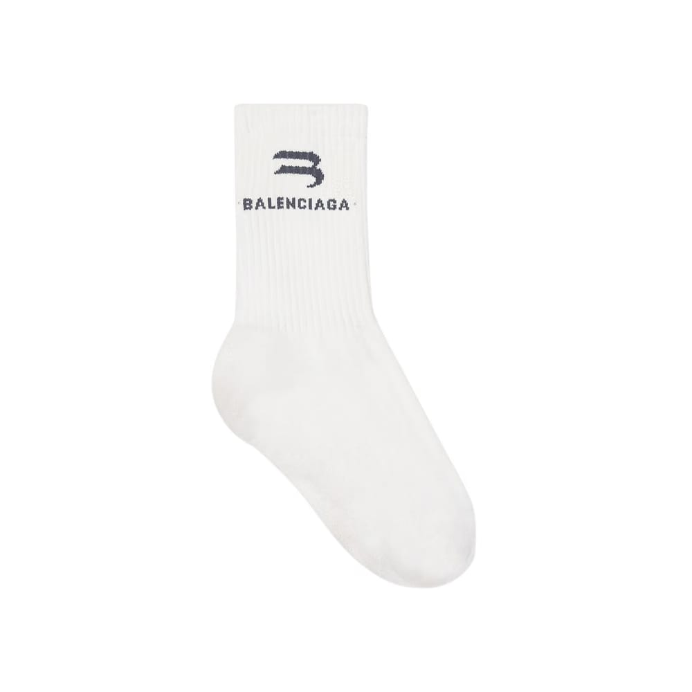 Balenciaga Glow In The Dark Socks White/Black