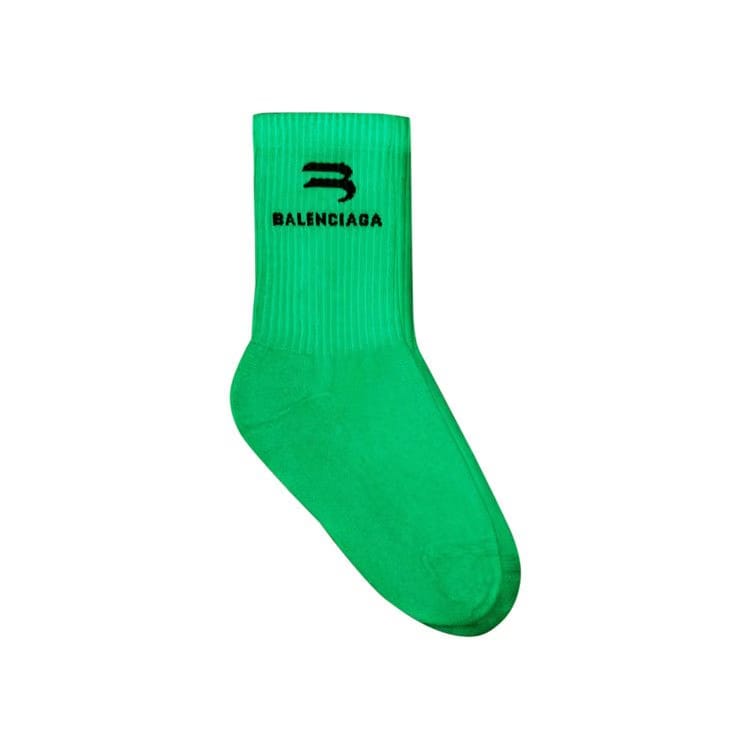 Balenciaga Glow In The Dark Socks White/Black