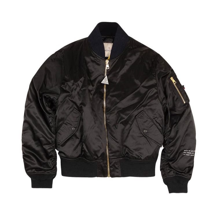 Moncler x Fragment Hiroshi Fujiwara Rassos Bomber Jacket Black