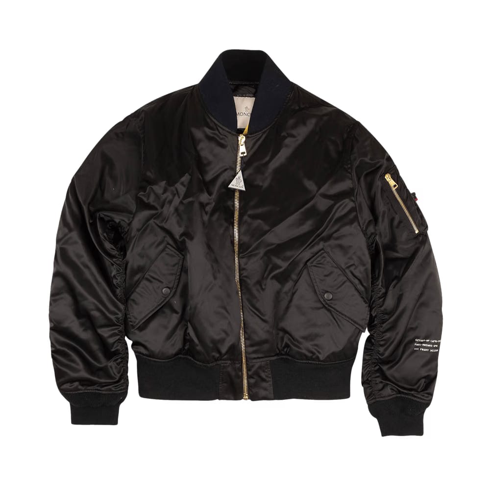Moncler x Fragment Hiroshi Fujiwara Rassos Bomber Jacket Black