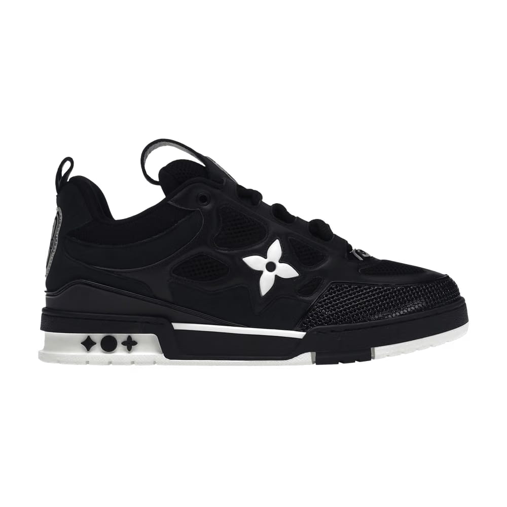 Louis Vuitton Skate Sneaker Oversized Flower - Black