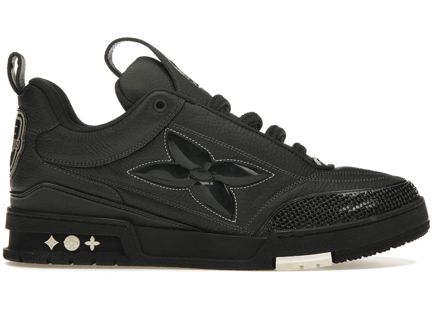 Louis Vuitton Skate Sneaker Oversized Flower - Black