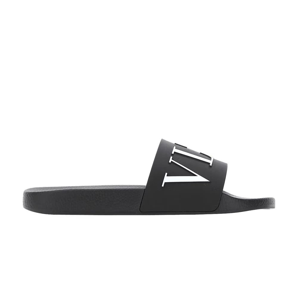 Valentino VLTN Rubber Slider Black