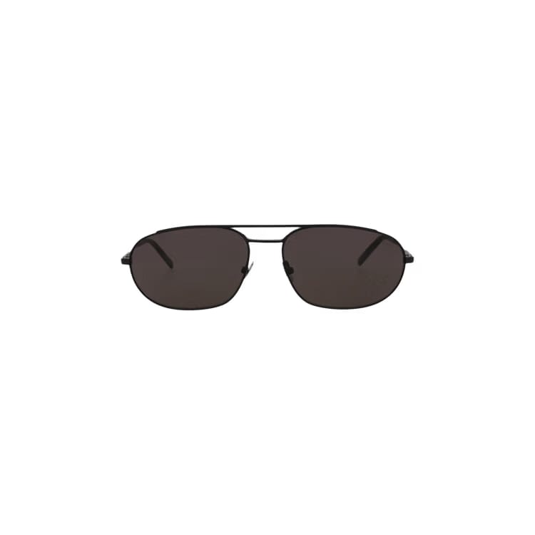 Saint Laurent Oval Sunglasses Black