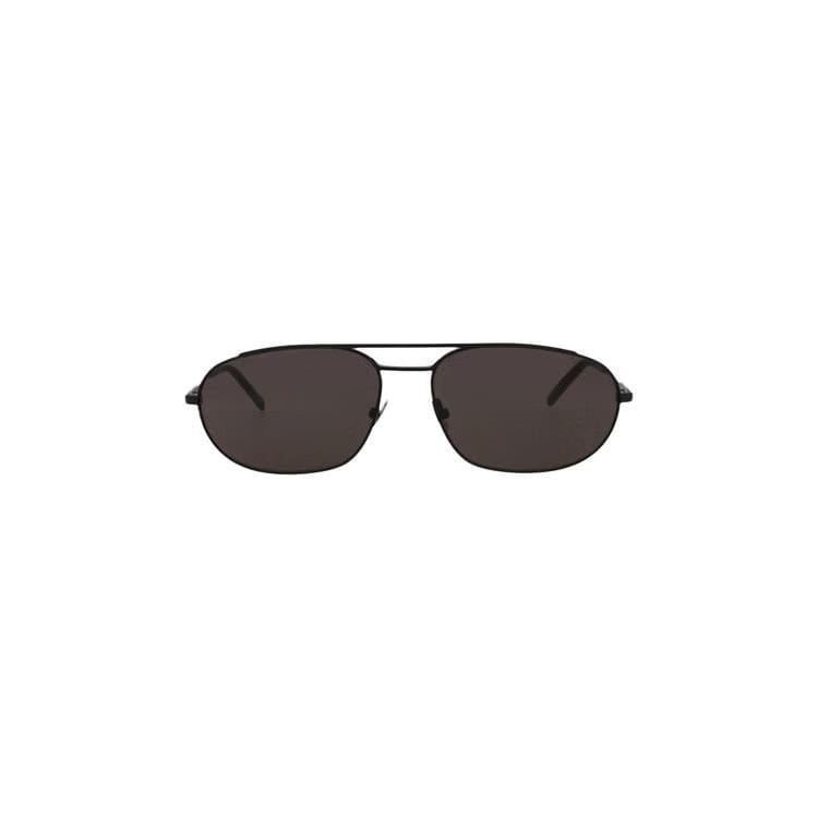 Saint Laurent Oval Sunglasses Black