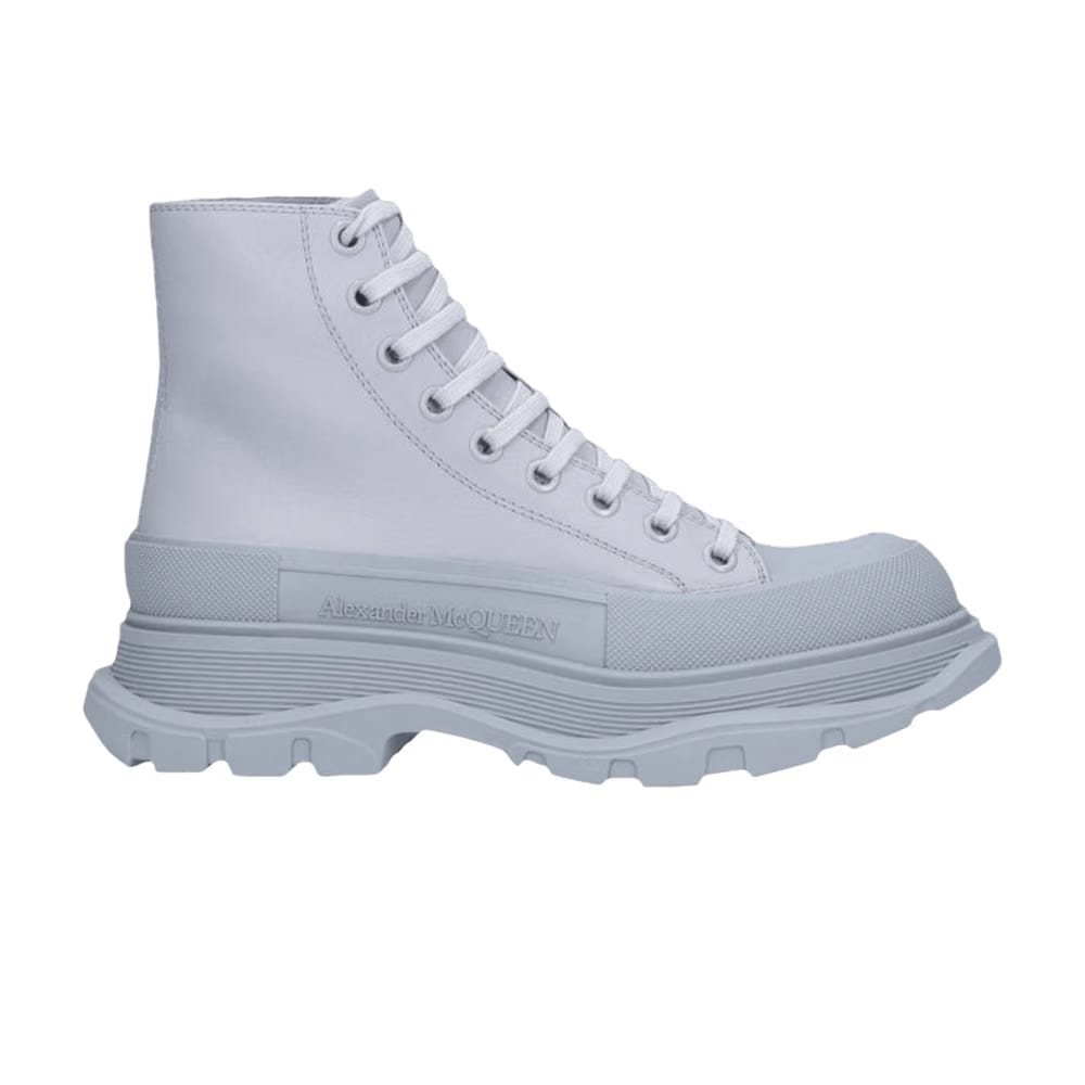 Alexander McQueen Tread Slick Boots Grey
