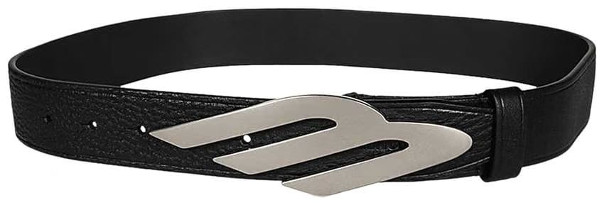 Balenciaga 3B Logo Belt Black