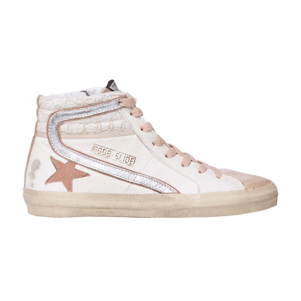 Golden Goose Wmns Slide Sneaker 'White Beige'