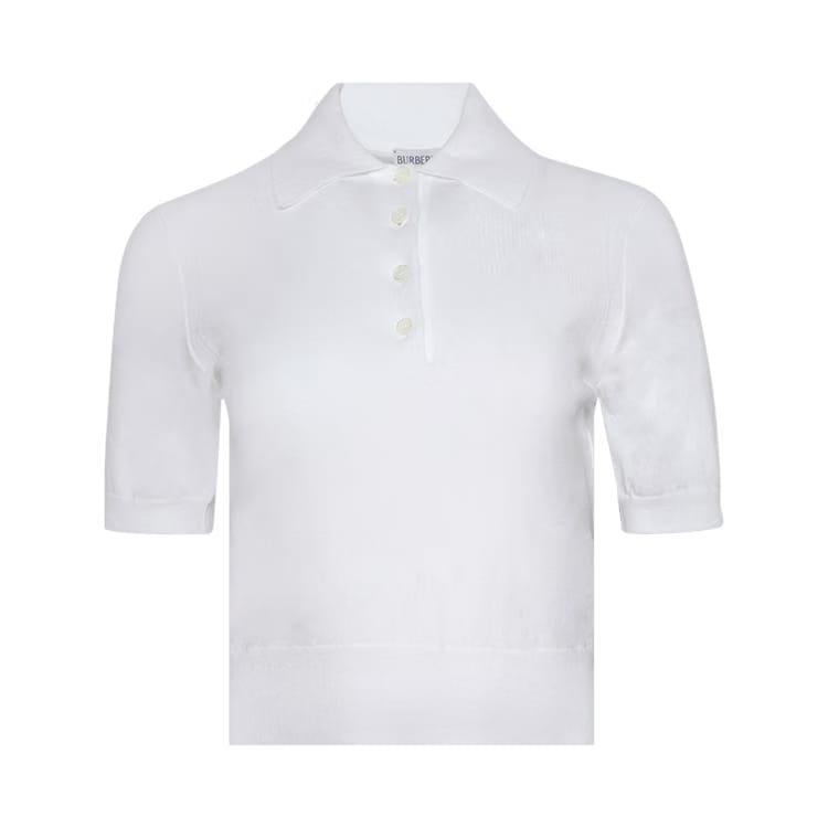 Burberry Polo Shirt Chalk