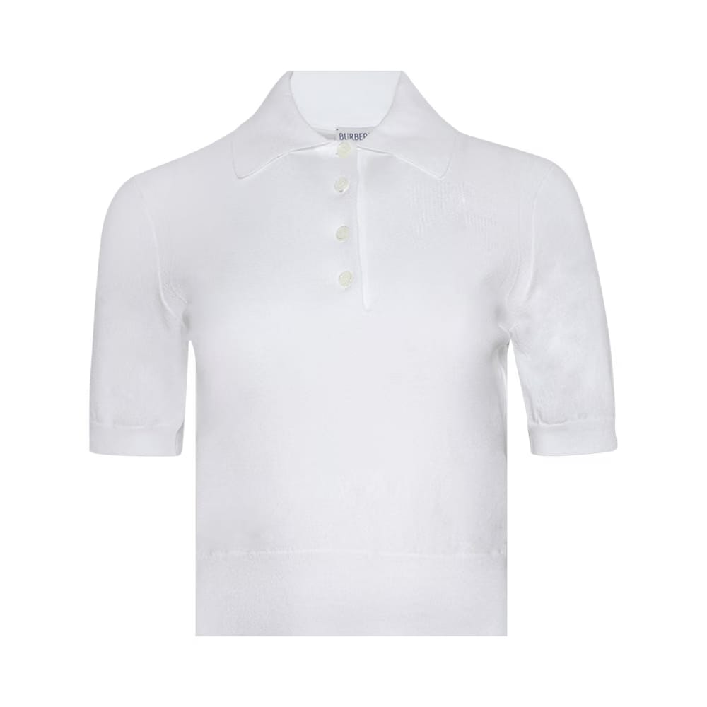 Burberry Polo Shirt Chalk