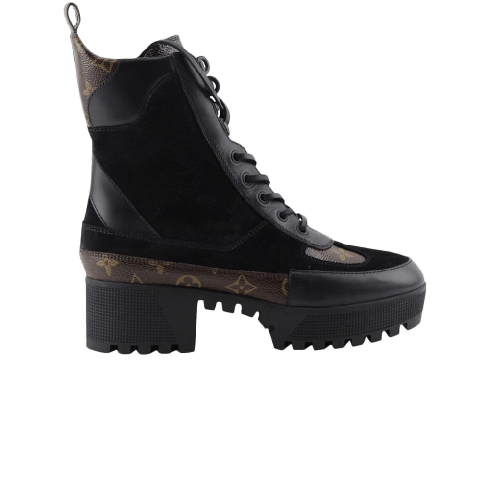 Louis Vuitton Wmns Laureate Platform Desert Boot 'Noir'