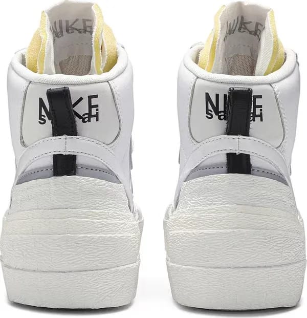 Nike sacai x Blazer Mid White Grey