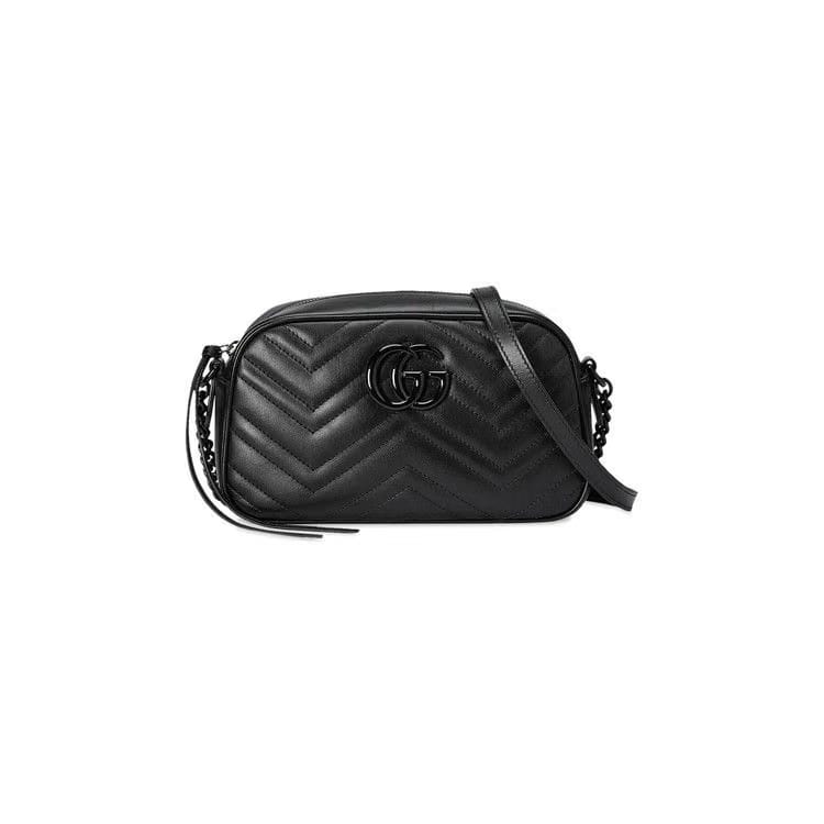 Gucci Gg Marmont Small Shoulder Bag Black