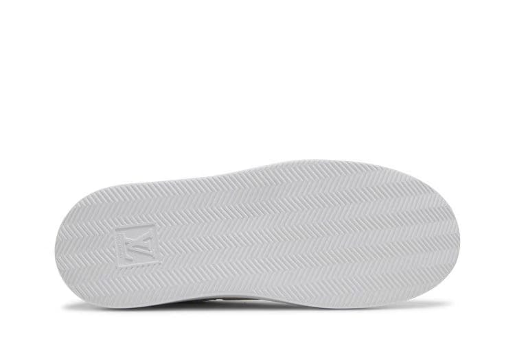 Louis Vuitton Beverly Hills White Brown Monogram Embossed