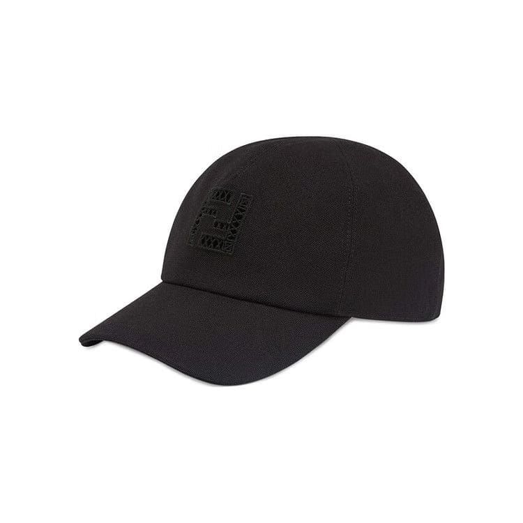 Fendi Ajour Logo Cap Nero