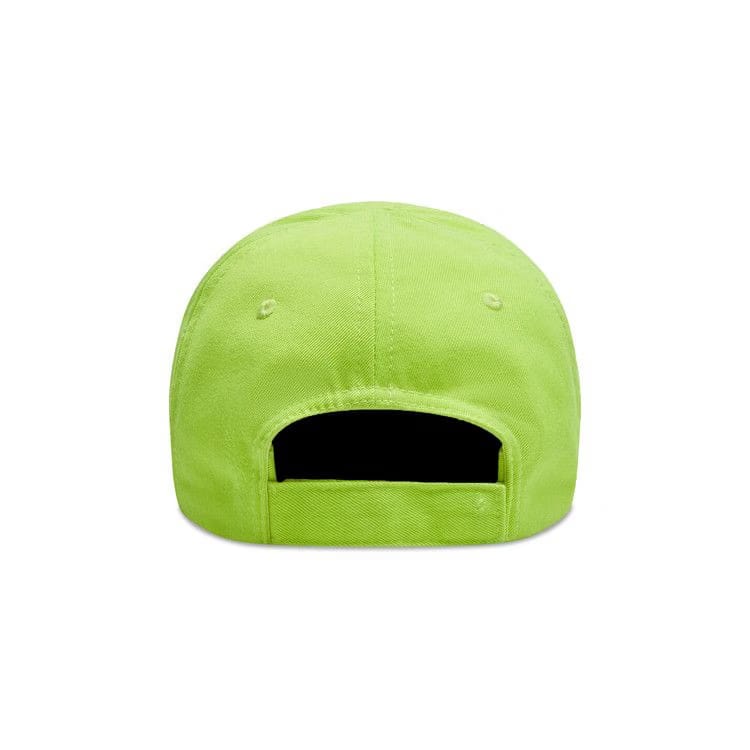 Balenciaga Logo Visor Cap Fluo Yellow/White