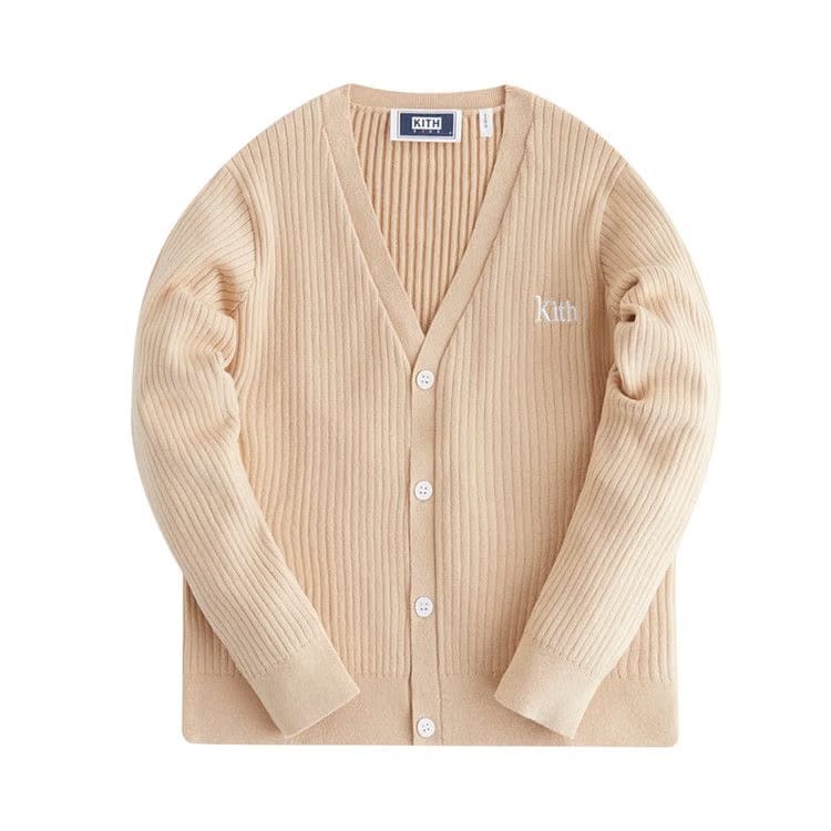 Kith Kids Knit Rib Cardigan Birch