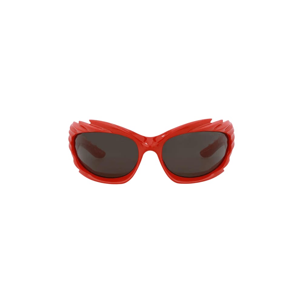 Balenciaga Wrap Around Sunglasses Red/Grey