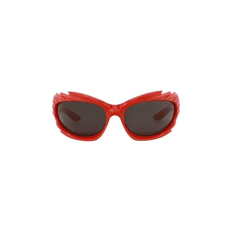 Balenciaga Wrap Around Sunglasses Red/Grey