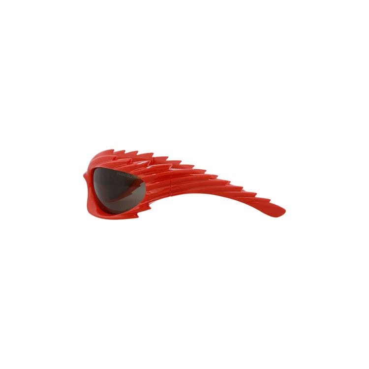 Balenciaga Wrap Around Sunglasses Red/Grey