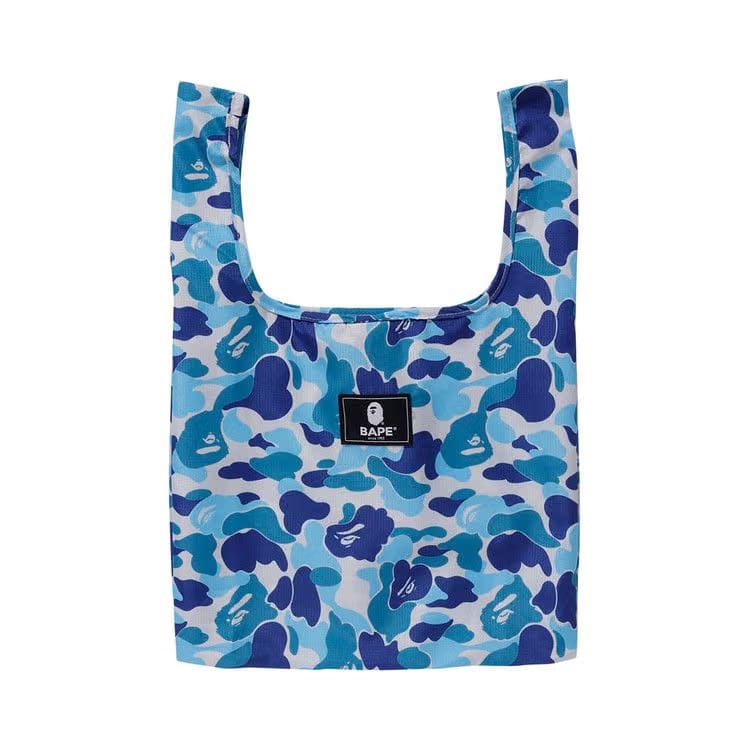 BAPE ABC Camo M Shopping Bag Blue