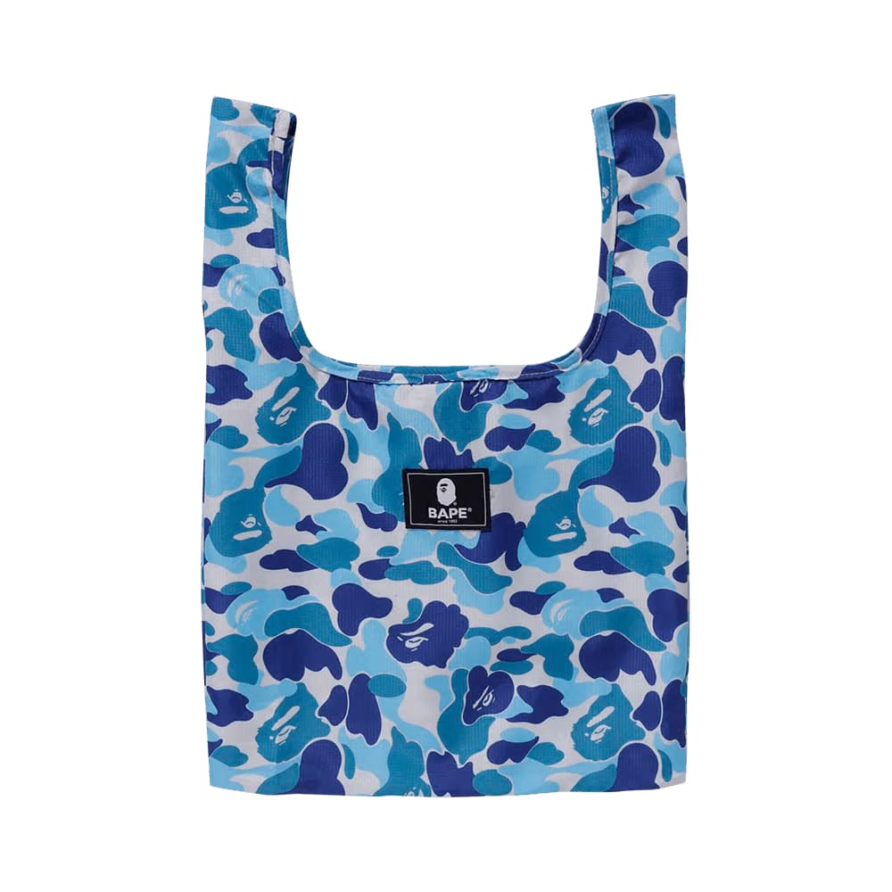 BAPE ABC Camo M Shopping Bag Blue