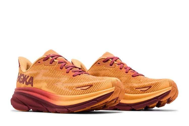 Hoka Clifton 9 Amber Haze/Sherbet