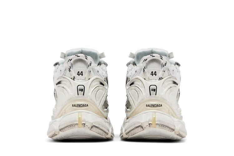 Balenciaga Runner Sneaker Gradient - White Black