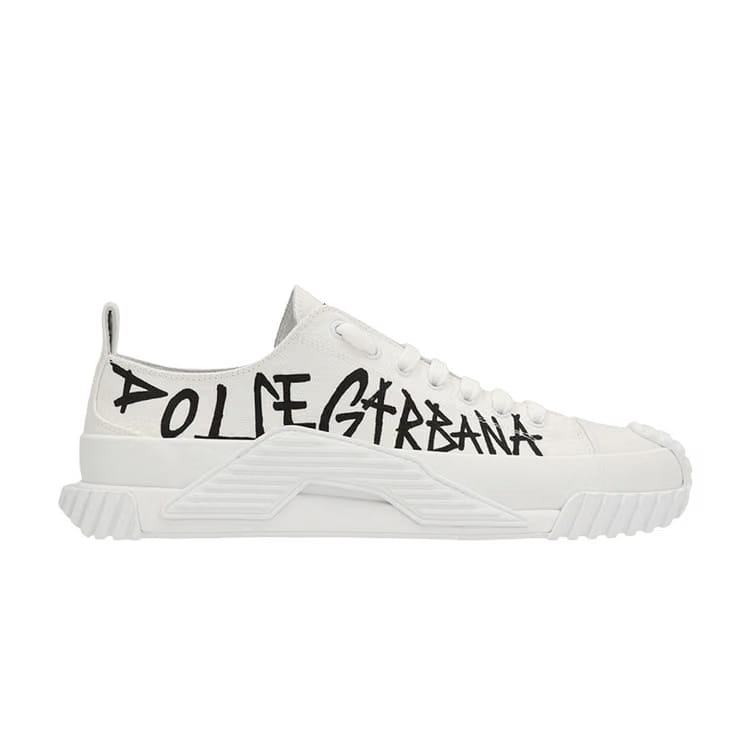 Dolce & Gabbana Portofino Low Logo Print - White