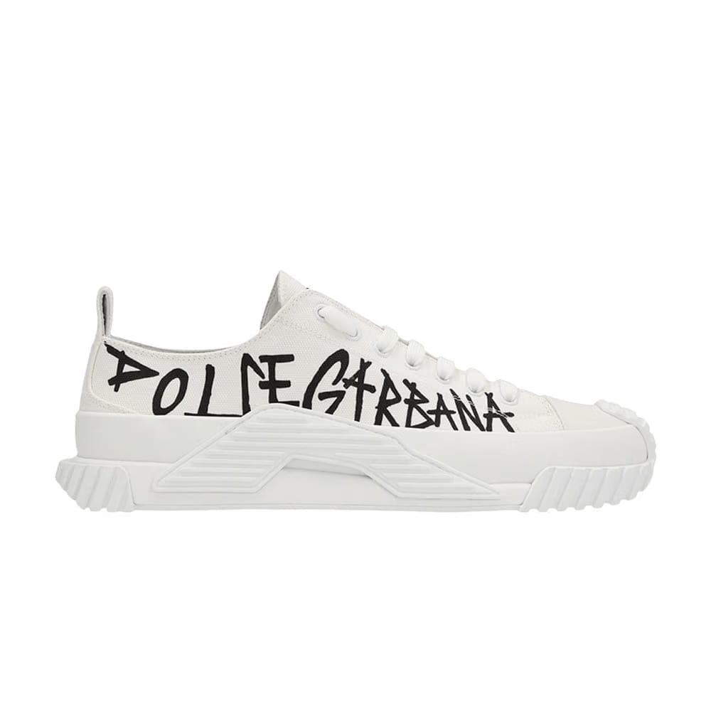 Dolce & Gabbana Portofino Low Logo Print - White