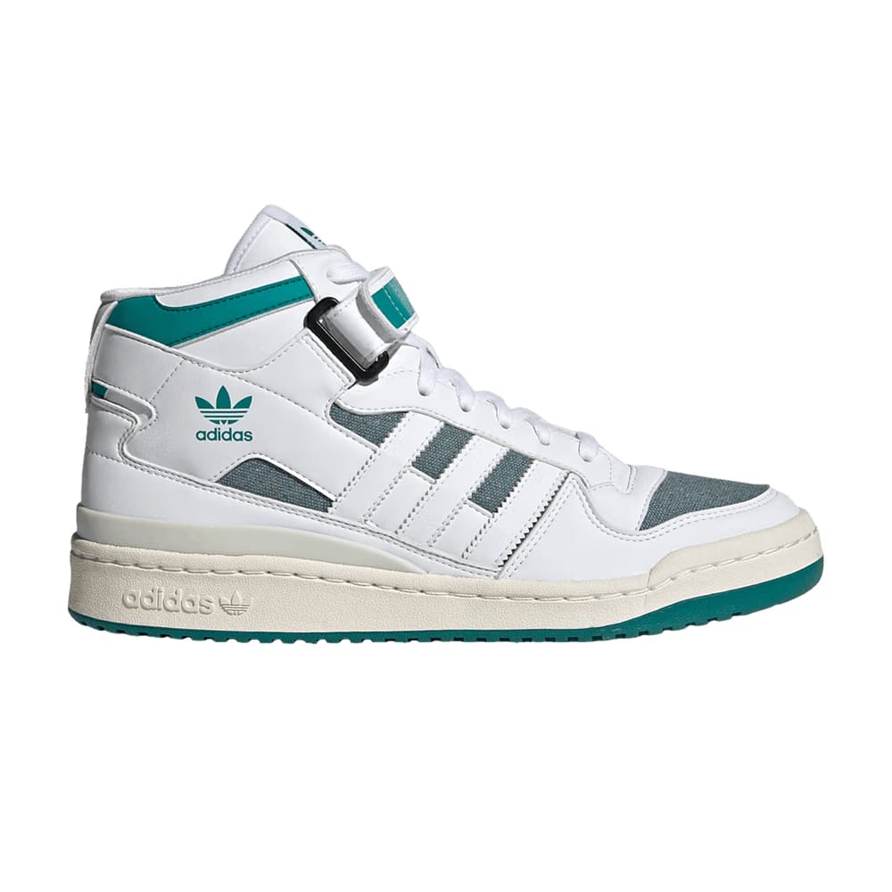 Forum Mid White Equipment Green
