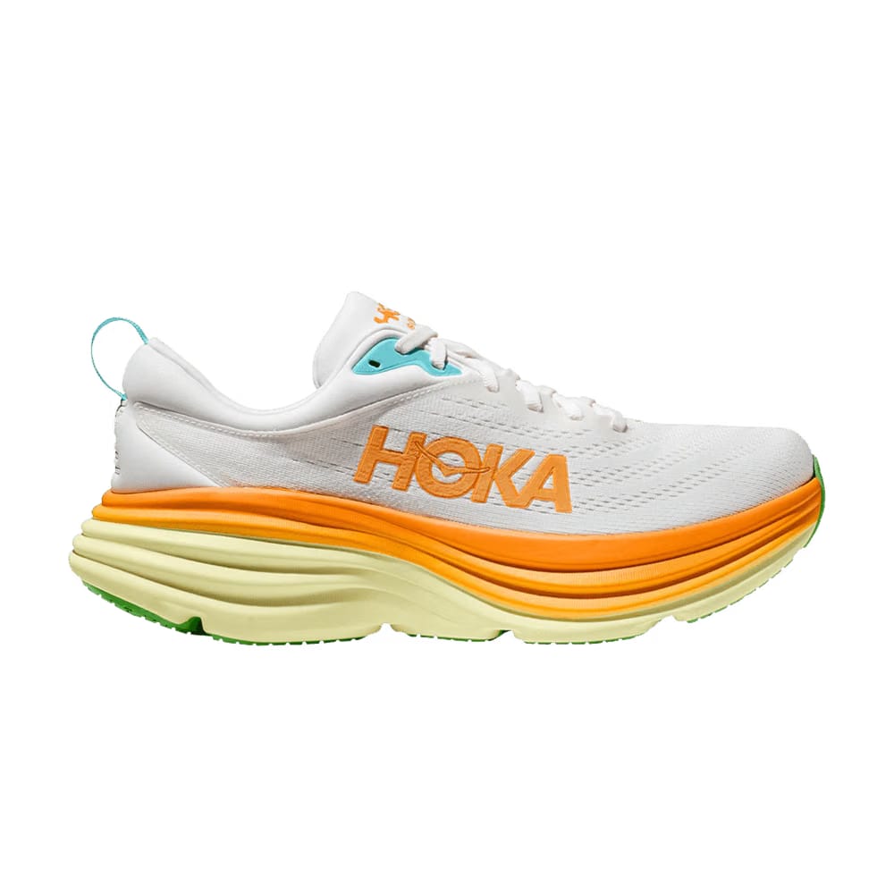 Hoka Bondi 8 Blanc De Blanc / Solar Flare